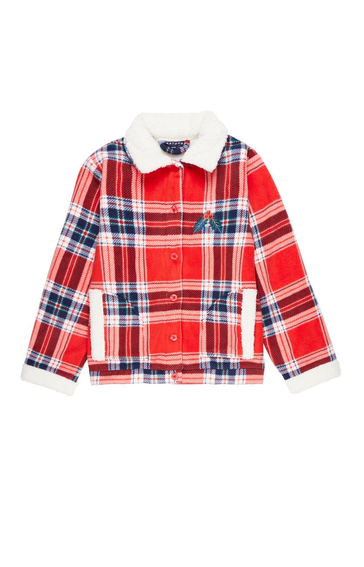 Veste Femme Polaire Logan Rouge 3