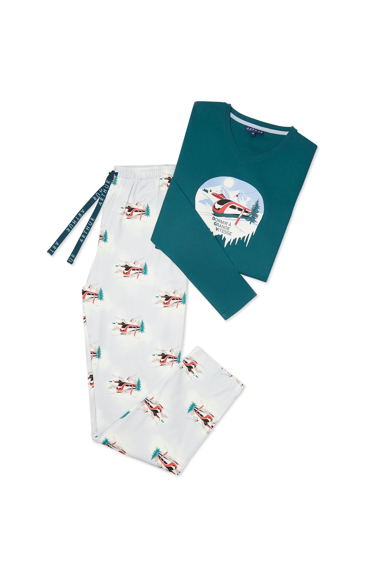 Pyjama Homme long Homme Dodo Grande Vitesse Multicolore 2