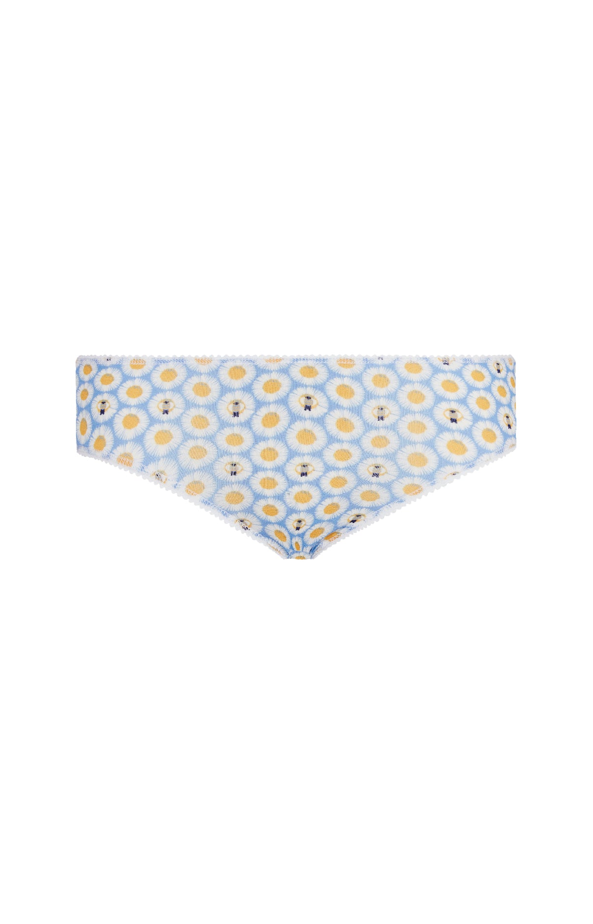 Culotte Femme Paquerette Bleu 3