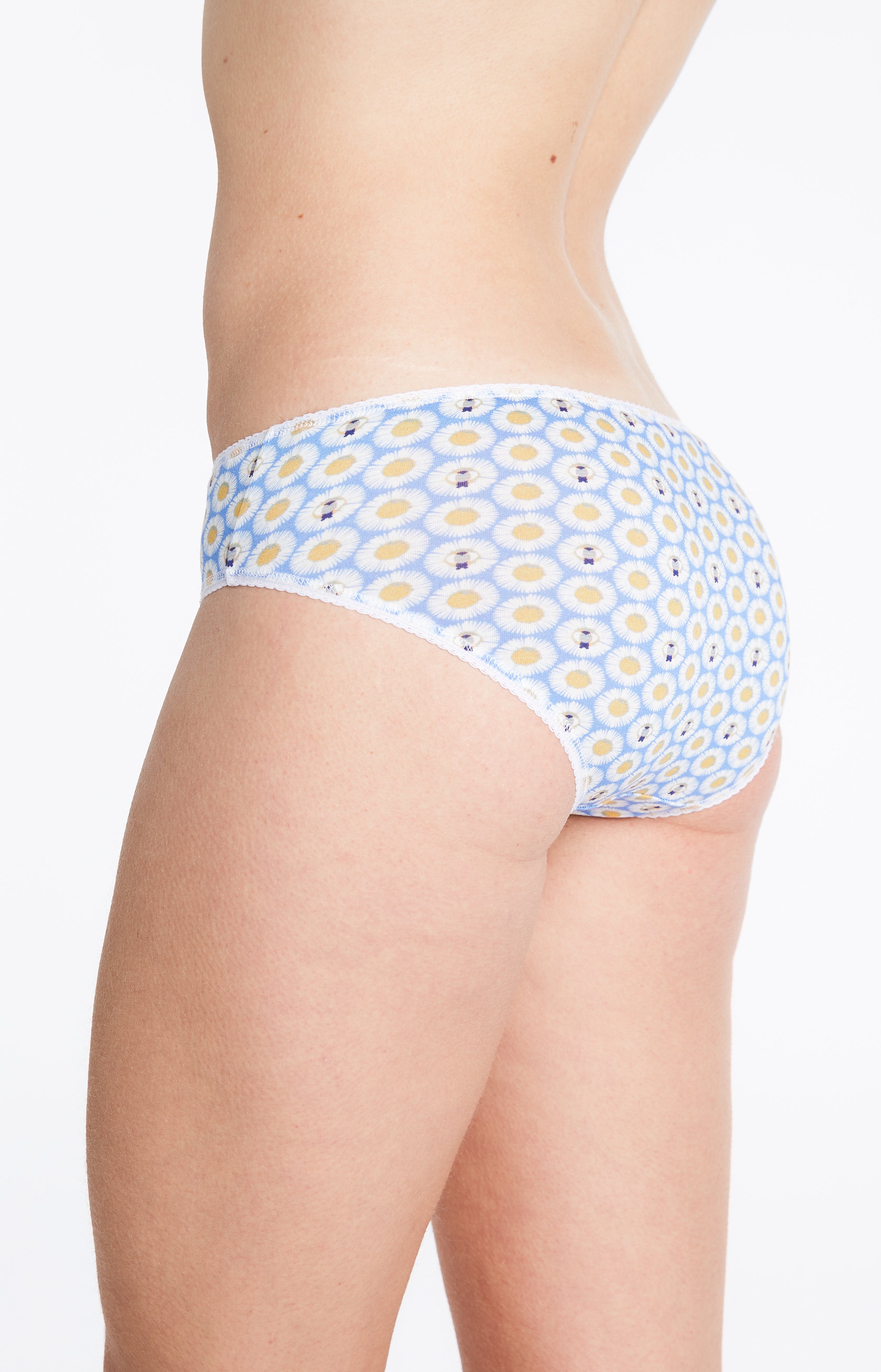 Culotte Femme Paquerette Bleu 5