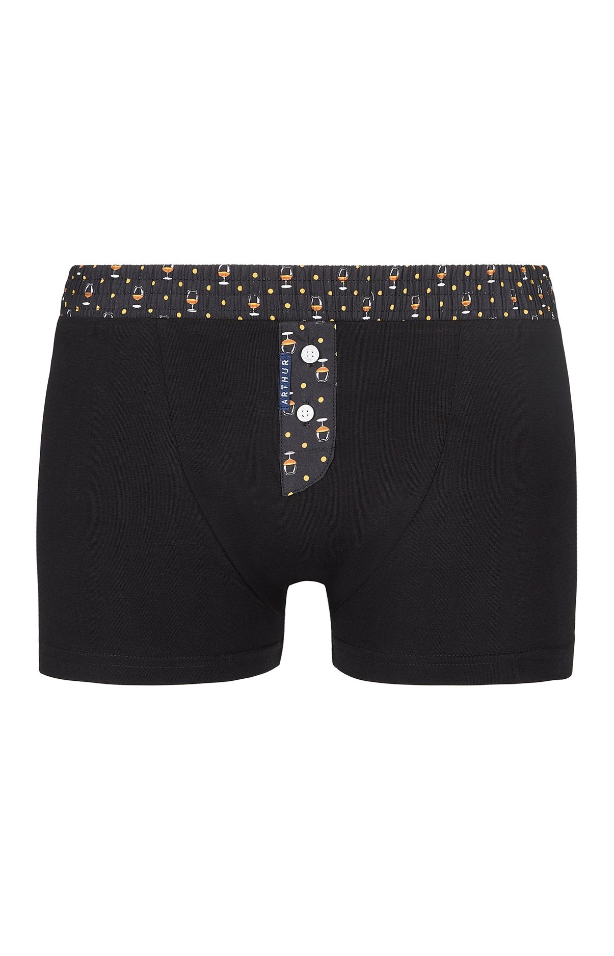 Boxer Homme Club Noir 3