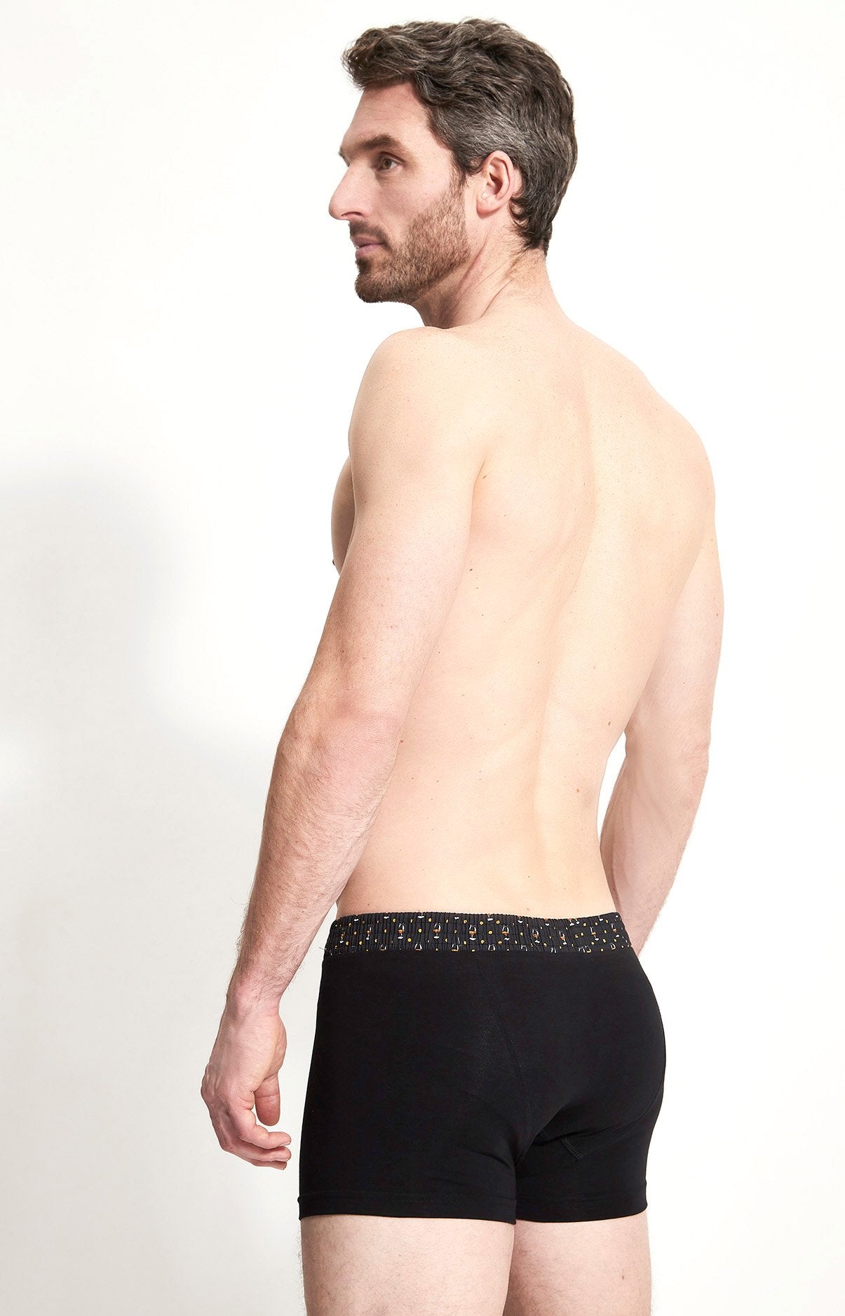 Boxer Homme Club Noir 4