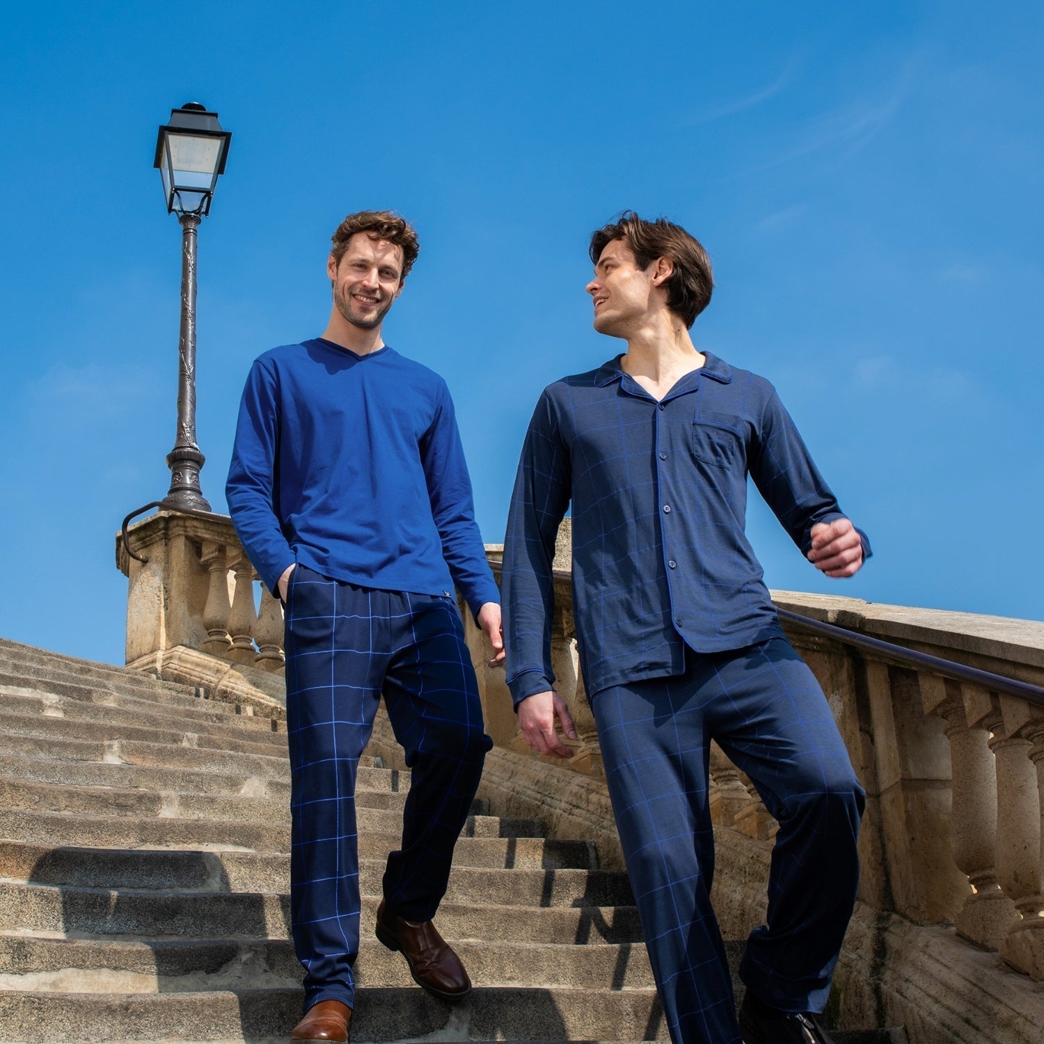 Bas de pyjama en coton ARTHUR - confort naturel au quotidien