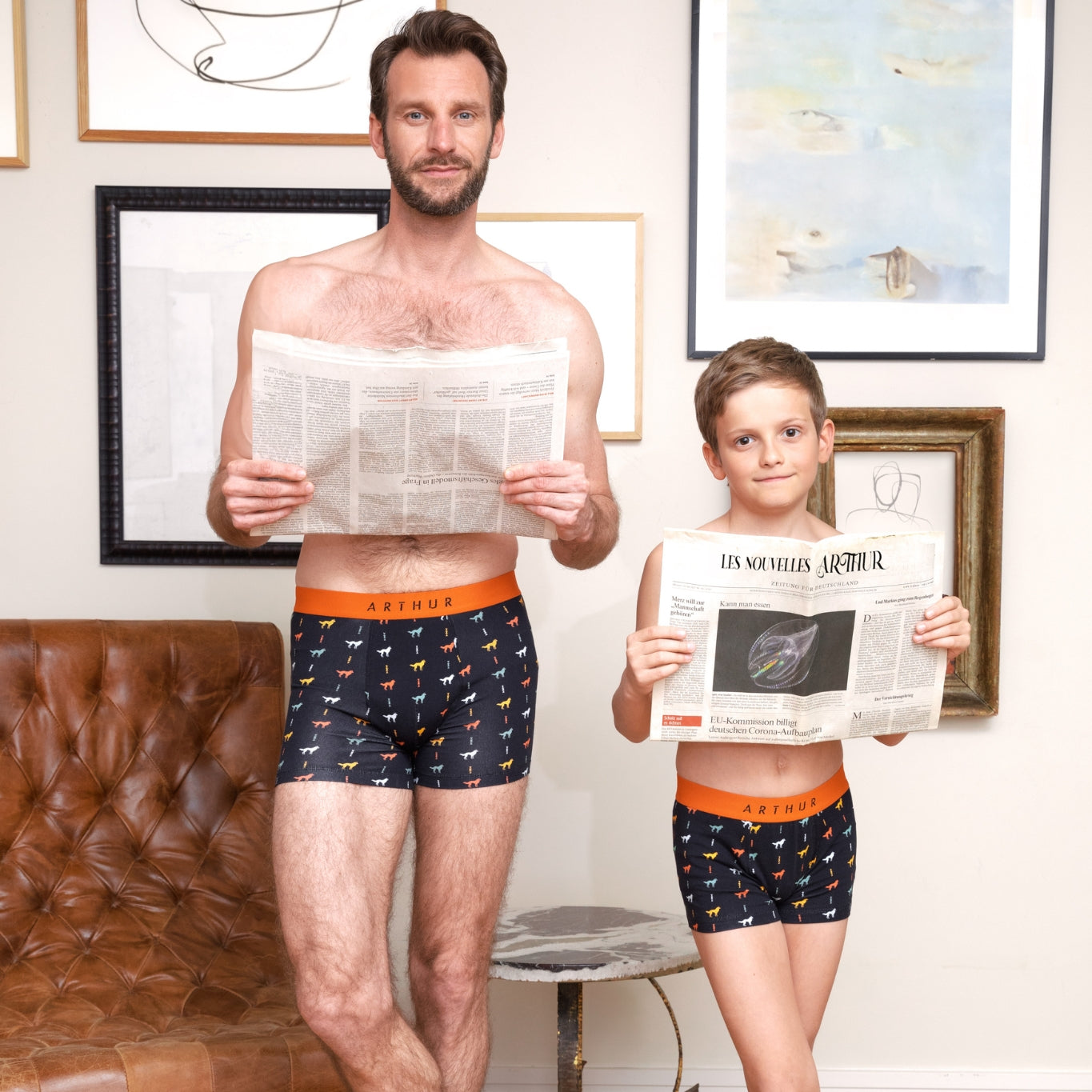 Boxer homme ARTHUR - présentation de la collection