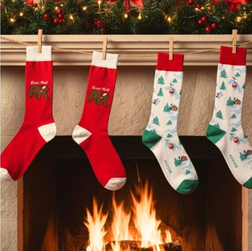 Chaussettes de Noël : quand le confort rencontre la magie des fêtes