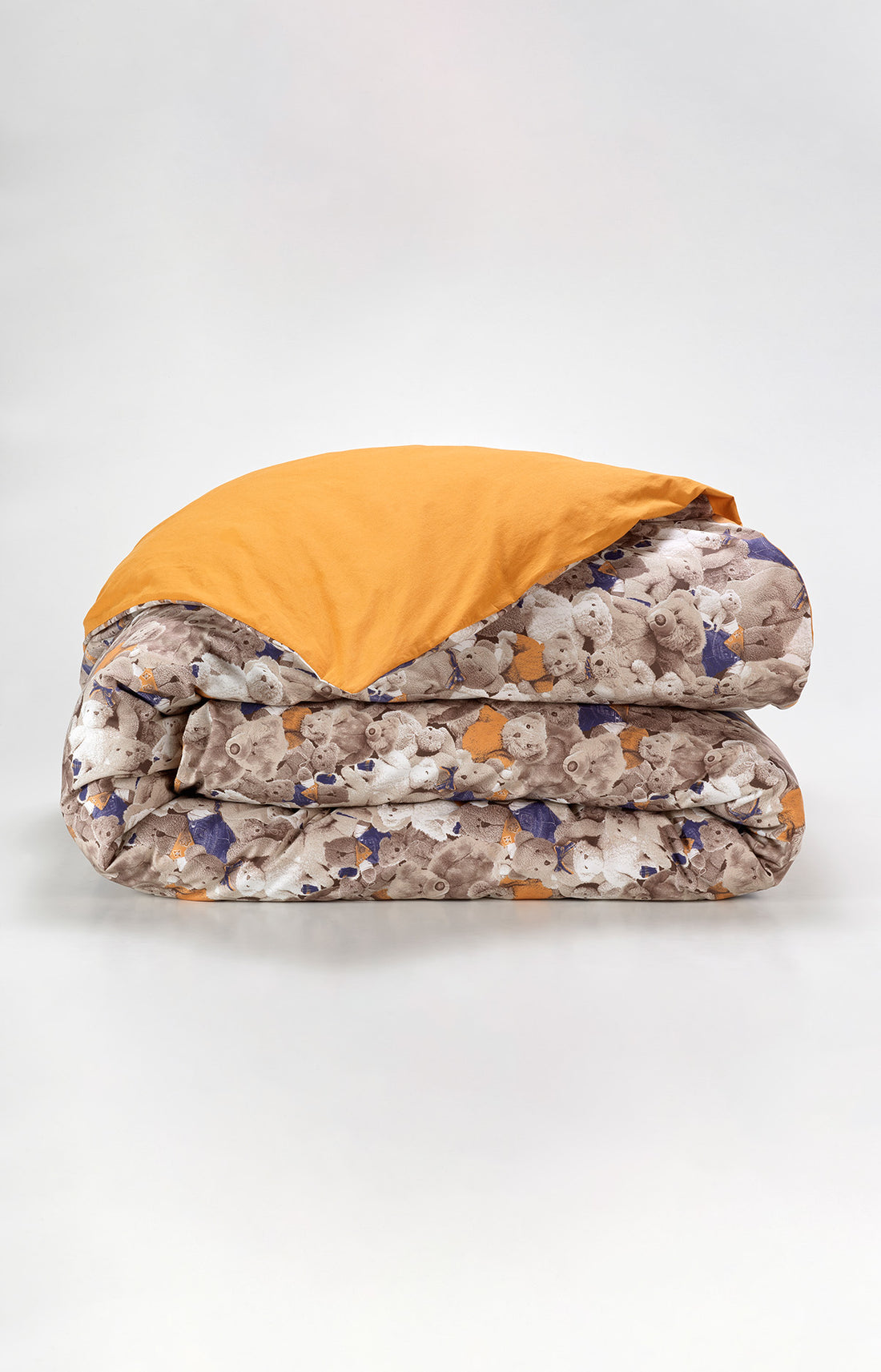 Parure de Lit Accessoires Adulte Teddy Multicolore et Beige et Marron 5