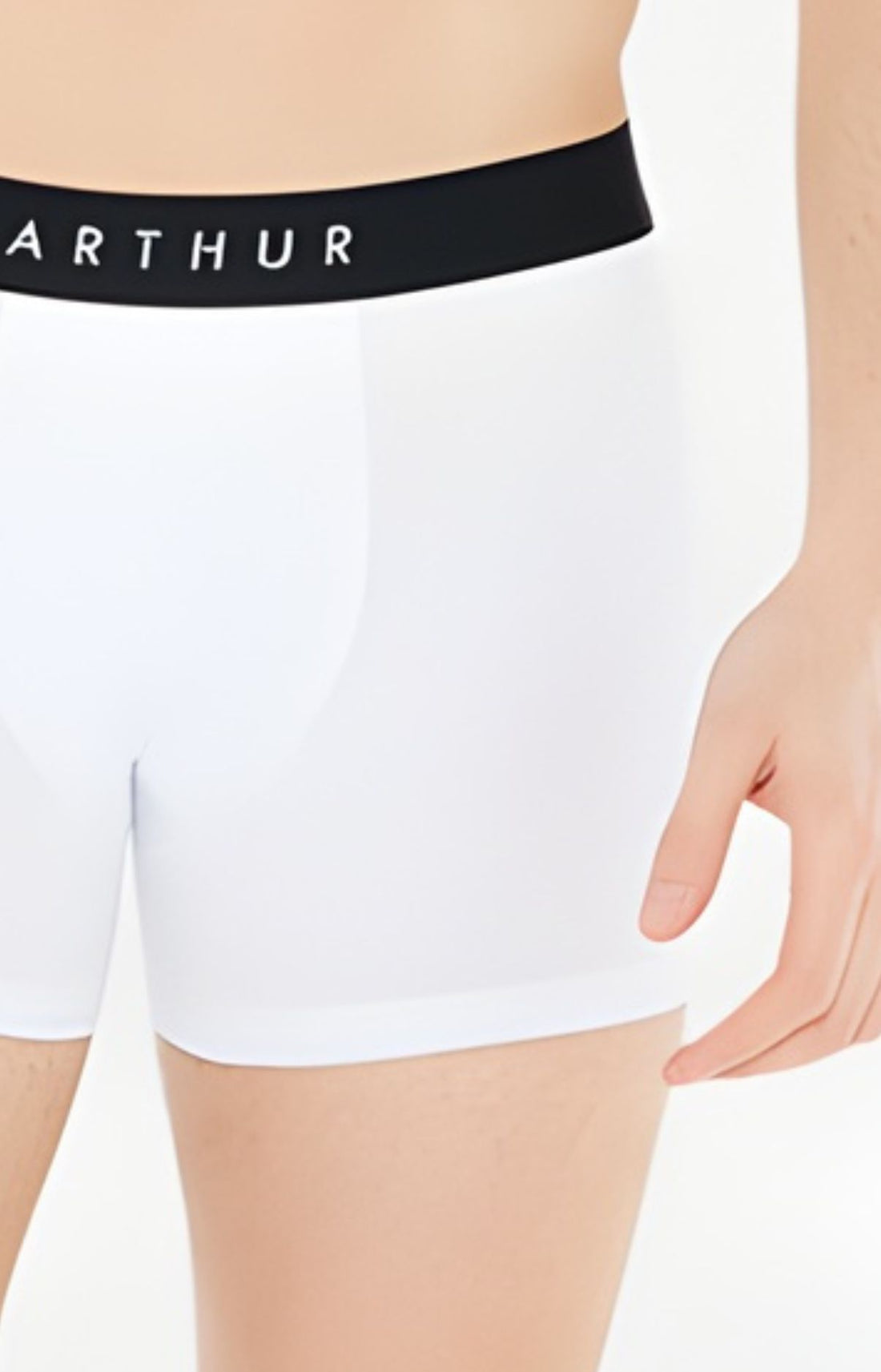 Boxer Homme Tradi Blanc et Ivoire 1