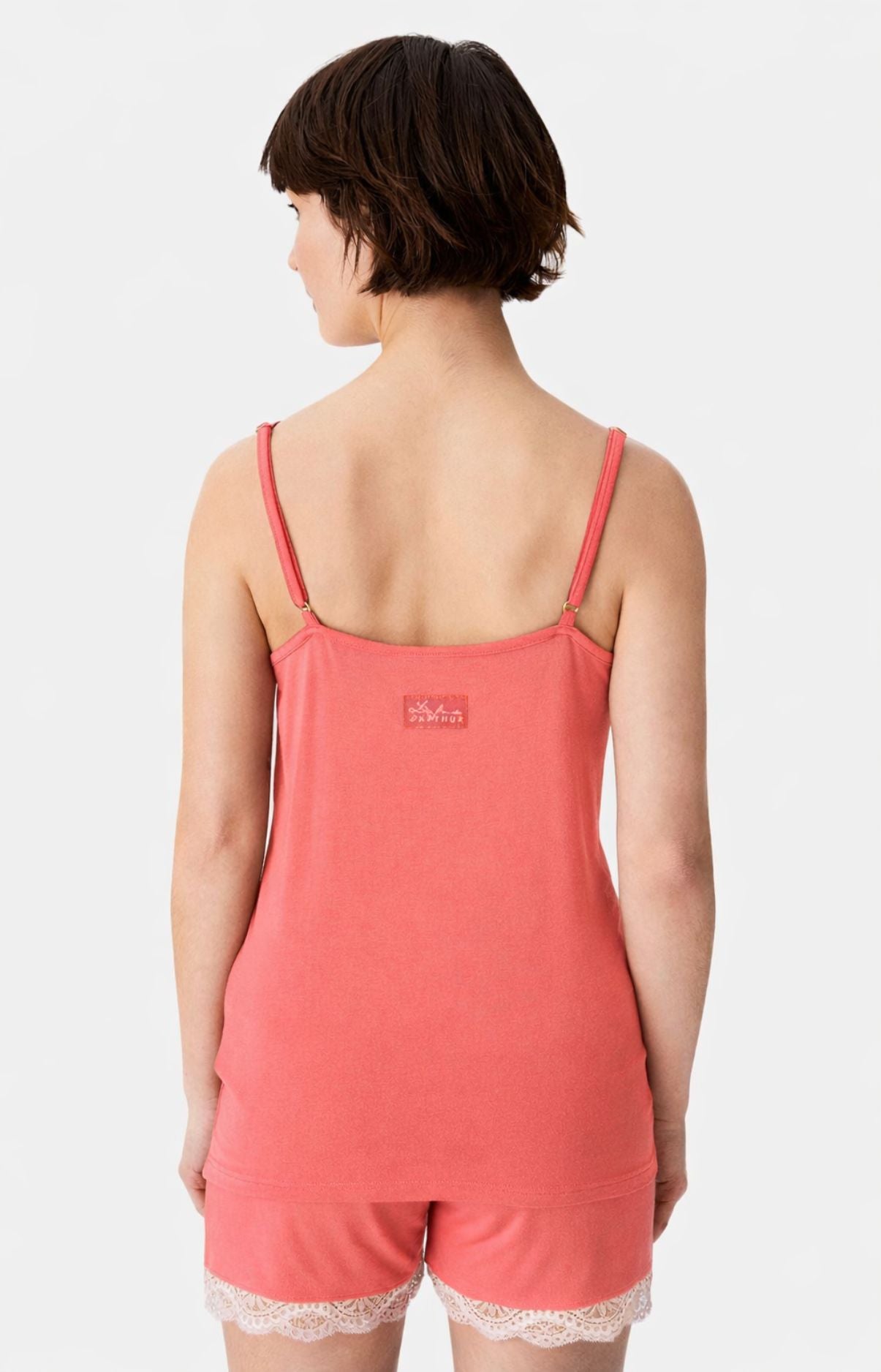 Haut Femme Ninon Bretelles fines Couleur CORAIL 6