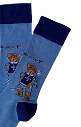 Chaussettes Homme Mousquetaires Gris 4