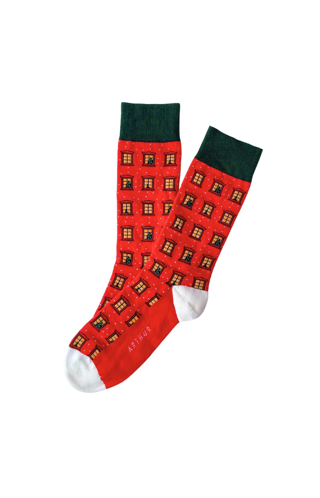 Chaussettes Nuit de fête Rouge 1