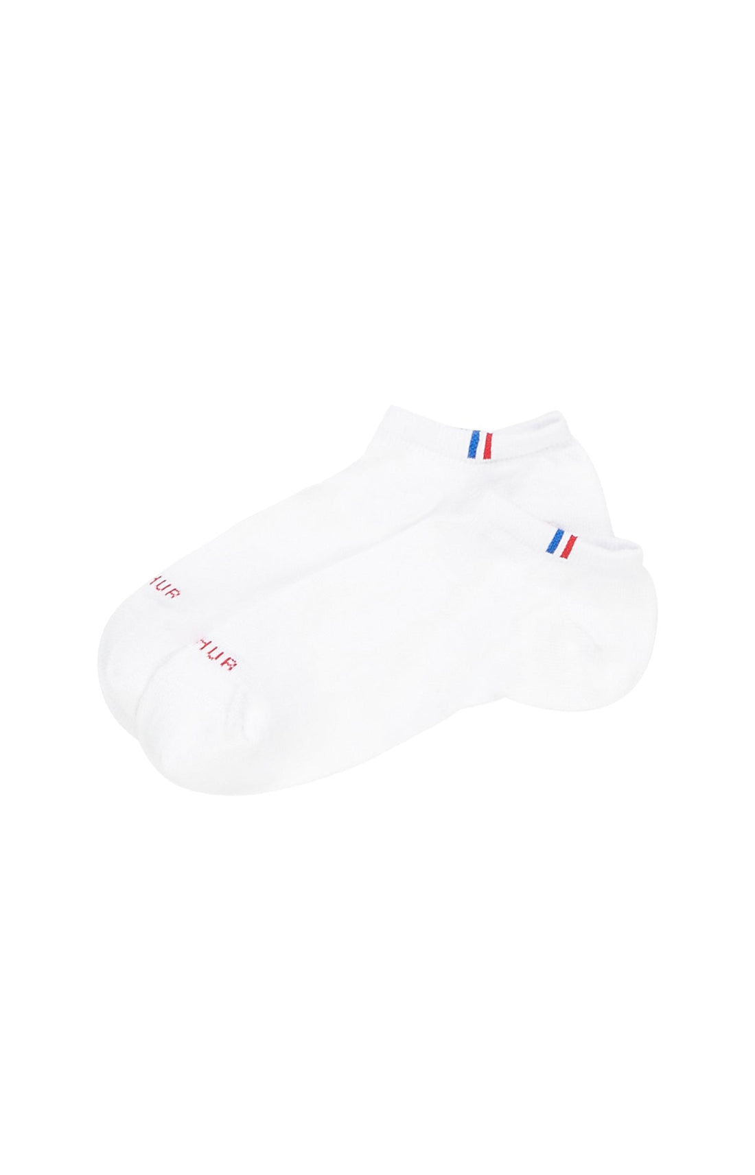 Pack 2 chaussettes invisibles Femme Coton Blanc et Ivoire 5