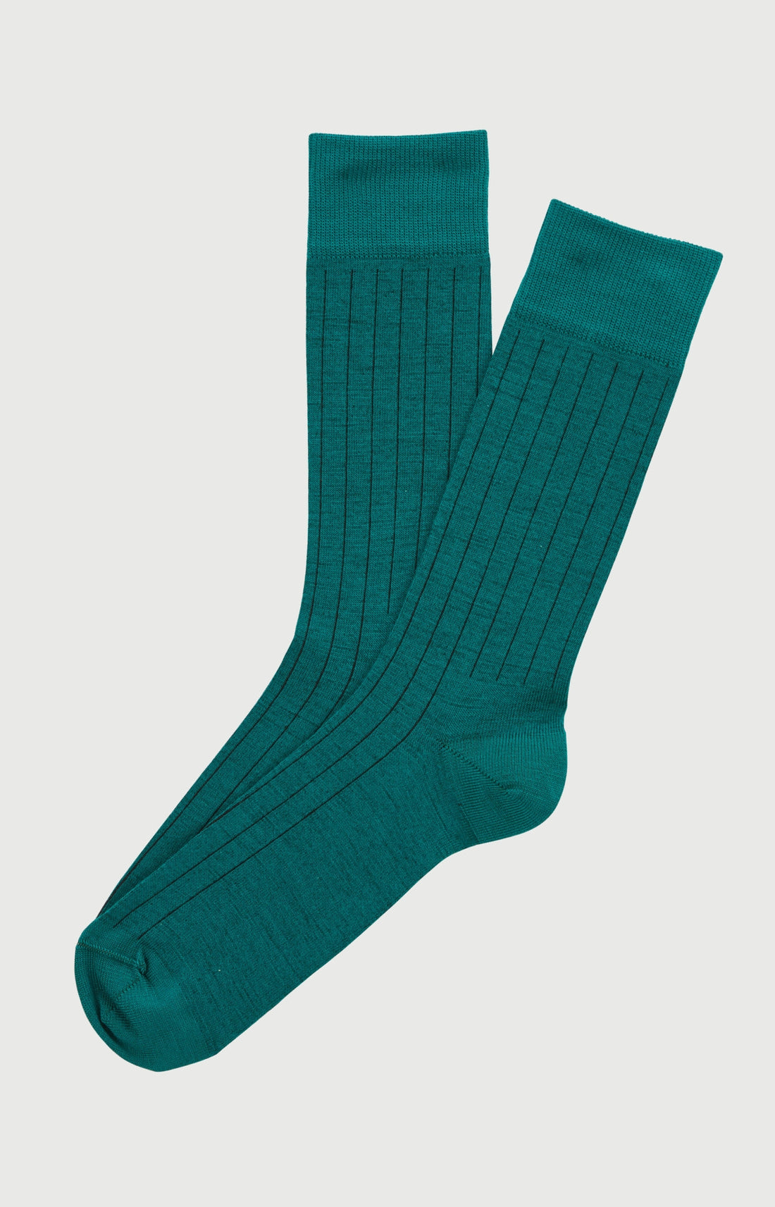 Chaussettes laine et coton forêt homme 1