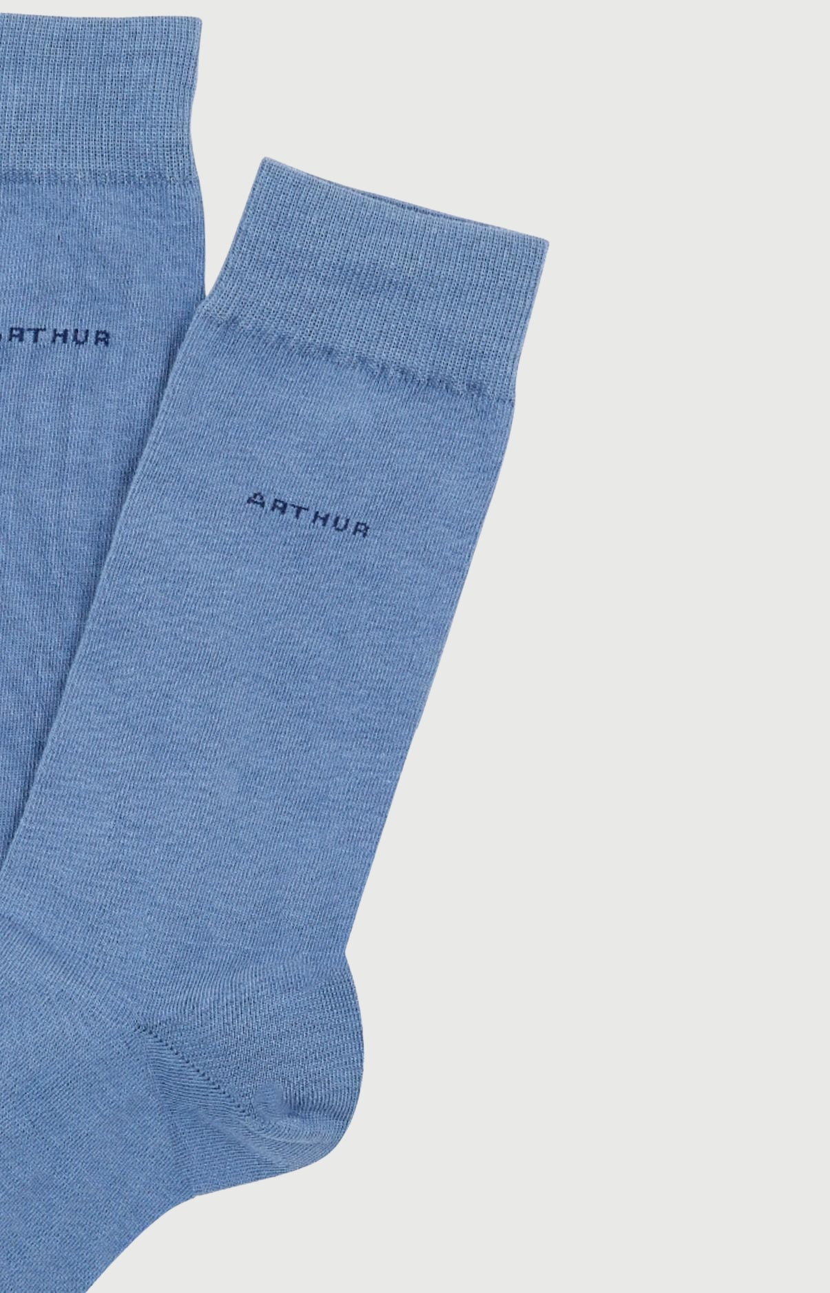 Chaussettes Uni bleu 2