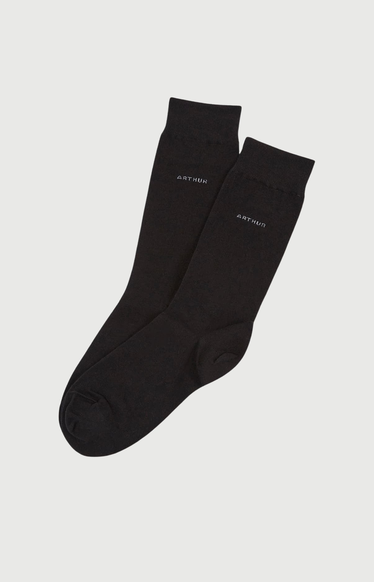 Chaussettes Uni Noir 2