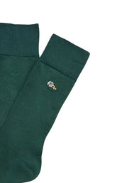 Chaussettes brodées coton Spiky homme 1