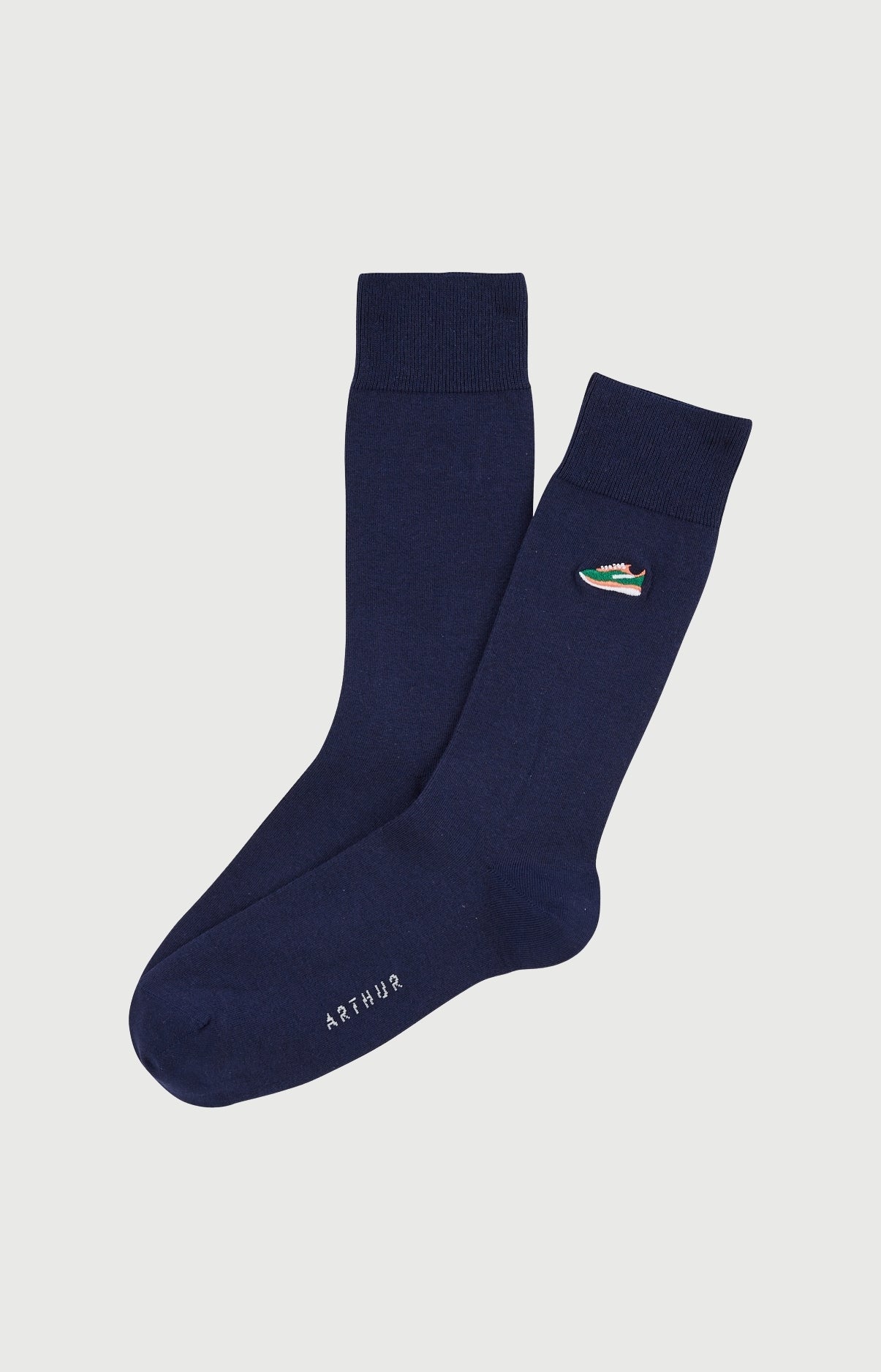 Chaussettes Homme Baskets Couleur MARINE 1