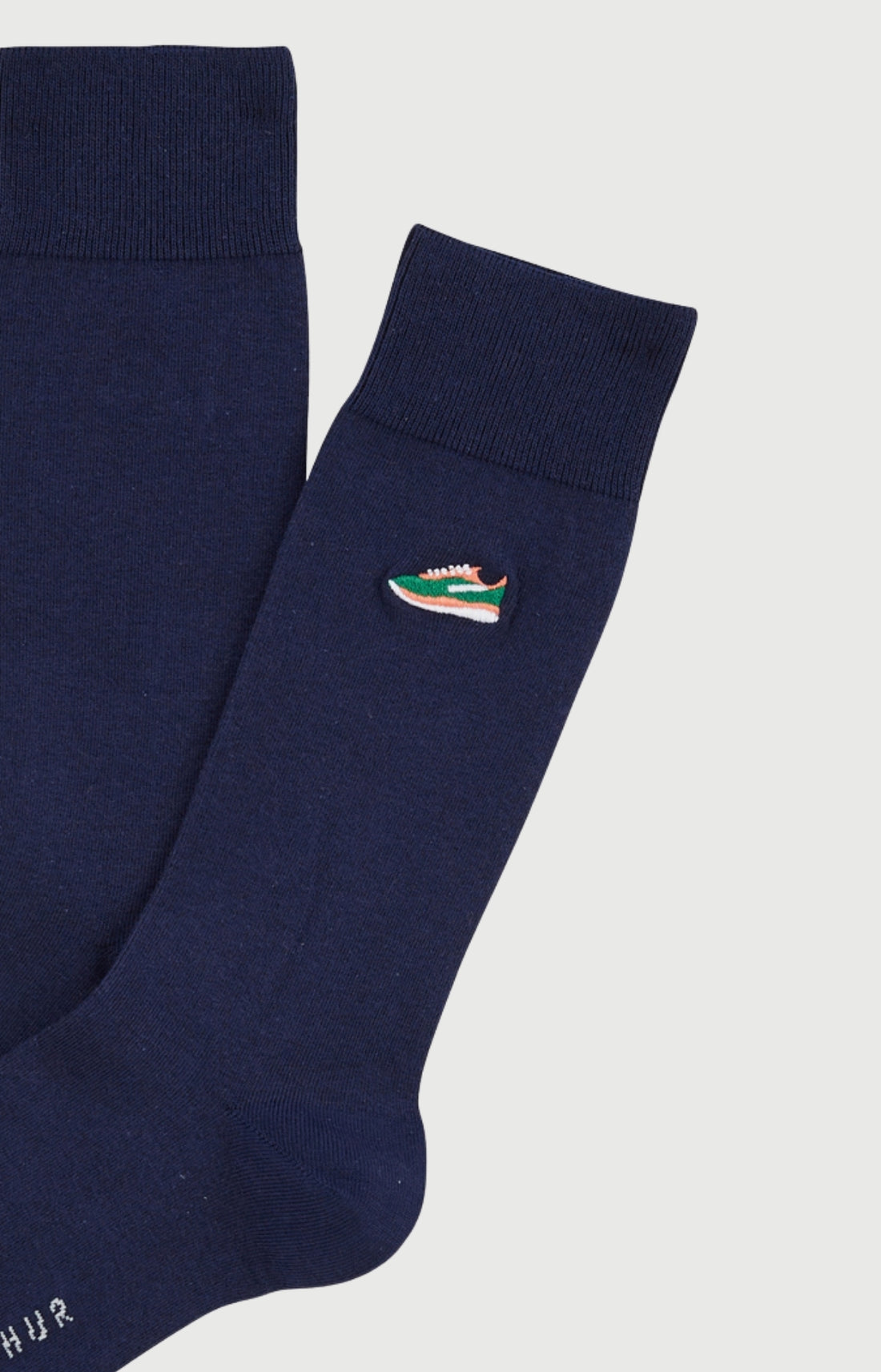 Chaussettes brodées - Baskets
