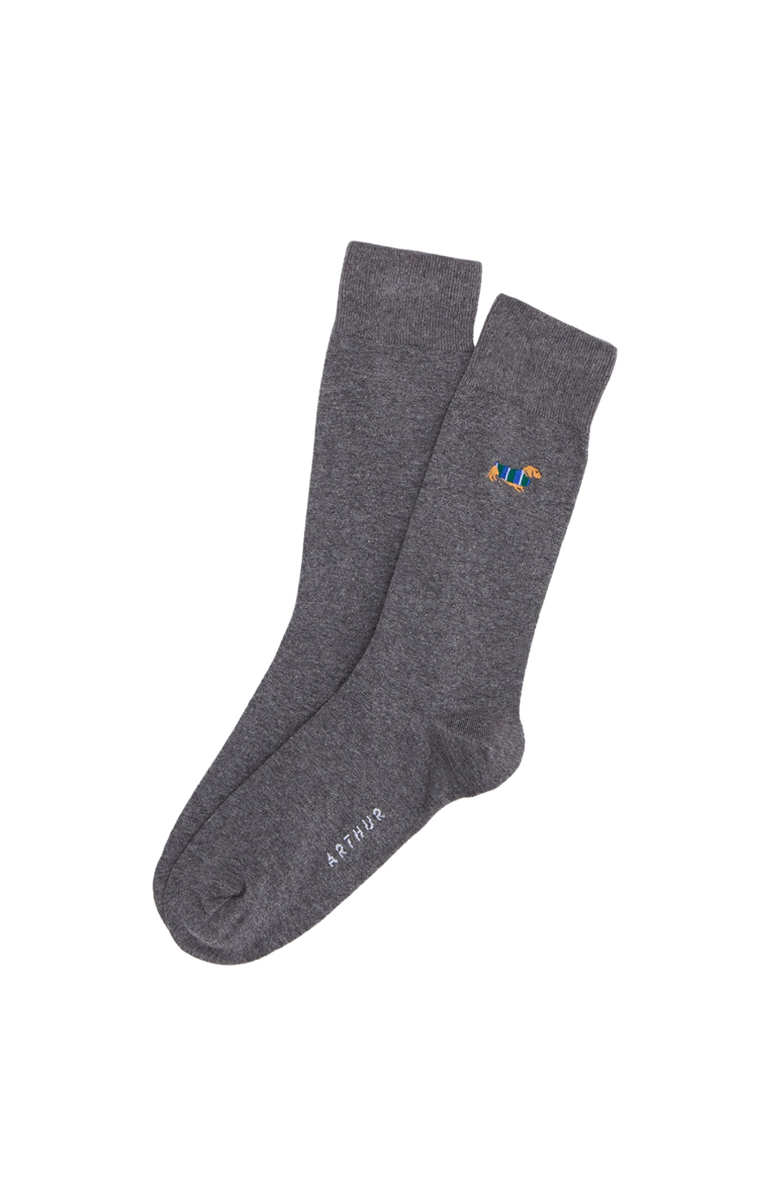 Chaussettes Homme Teckel GRIS 1