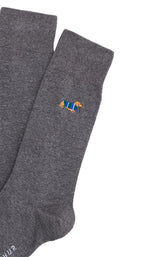 Chaussettes Homme Teckel GRIS 2