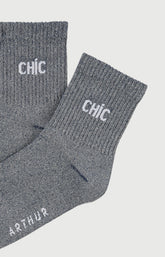 Chaussettes Femme Chic Couleur MARINE 2