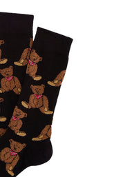 Chaussettes Femme Old Teddy NOIR 2