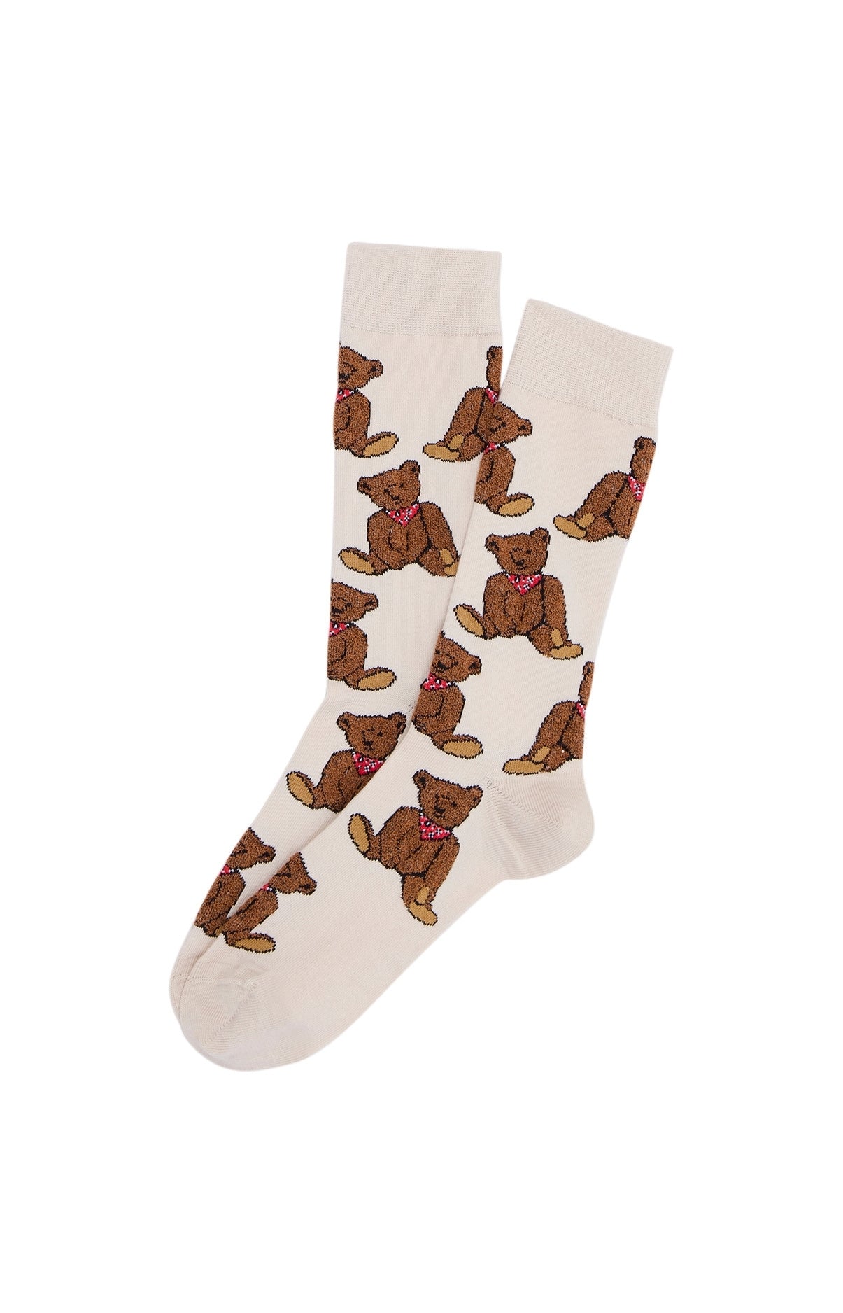 Chaussettes Femme Old Teddy Ivoire PERLE 1