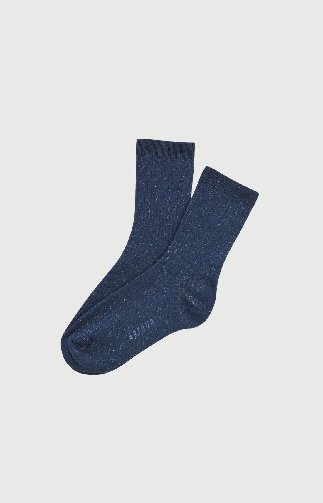 Chaussettes en coton et lurex - Minuit