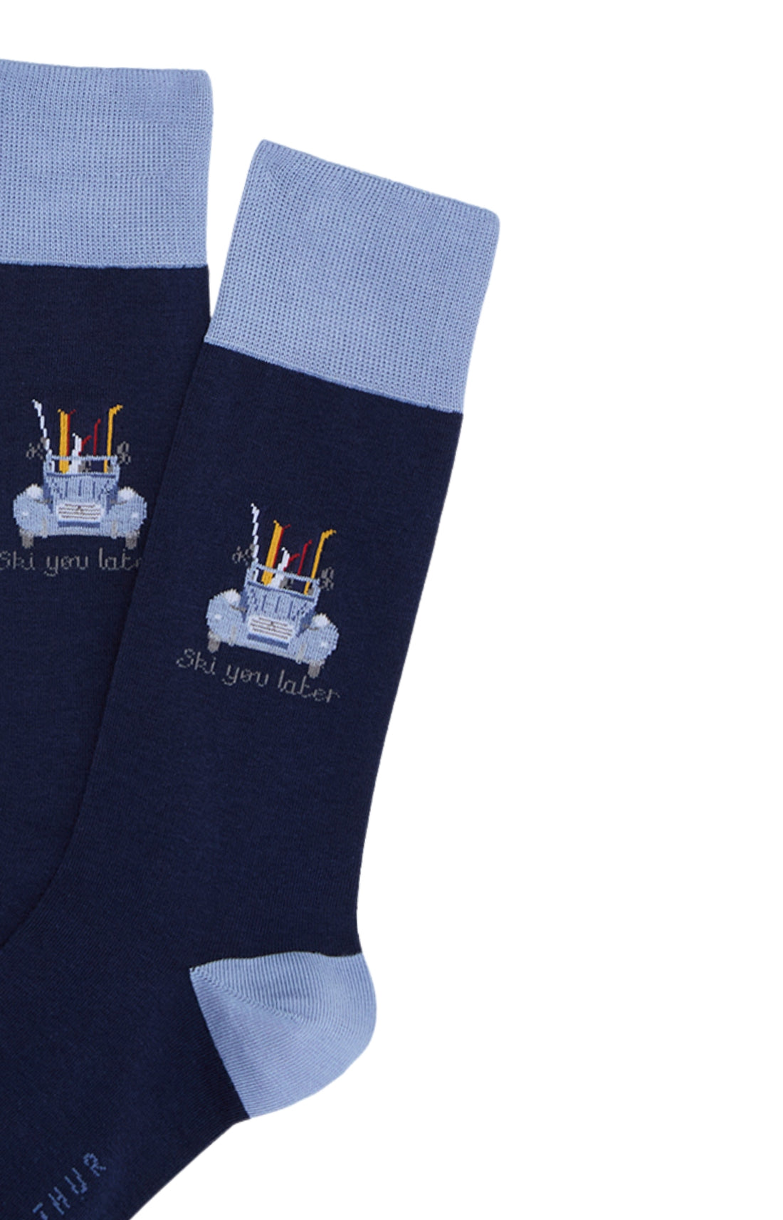 Chaussettes Homme Ski You Later Marine MARINE 2