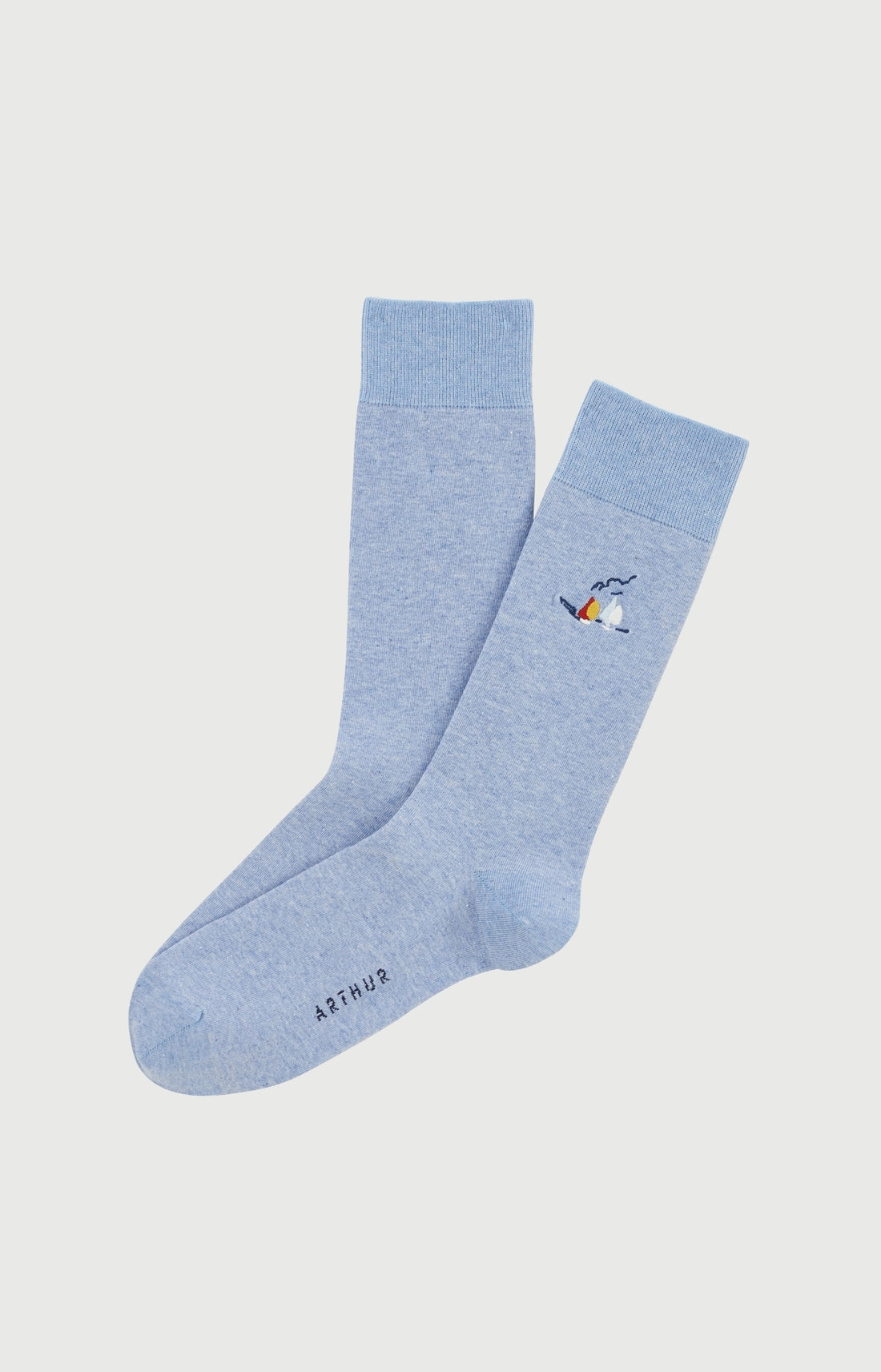 Chaussettes brodées - Tranquill&