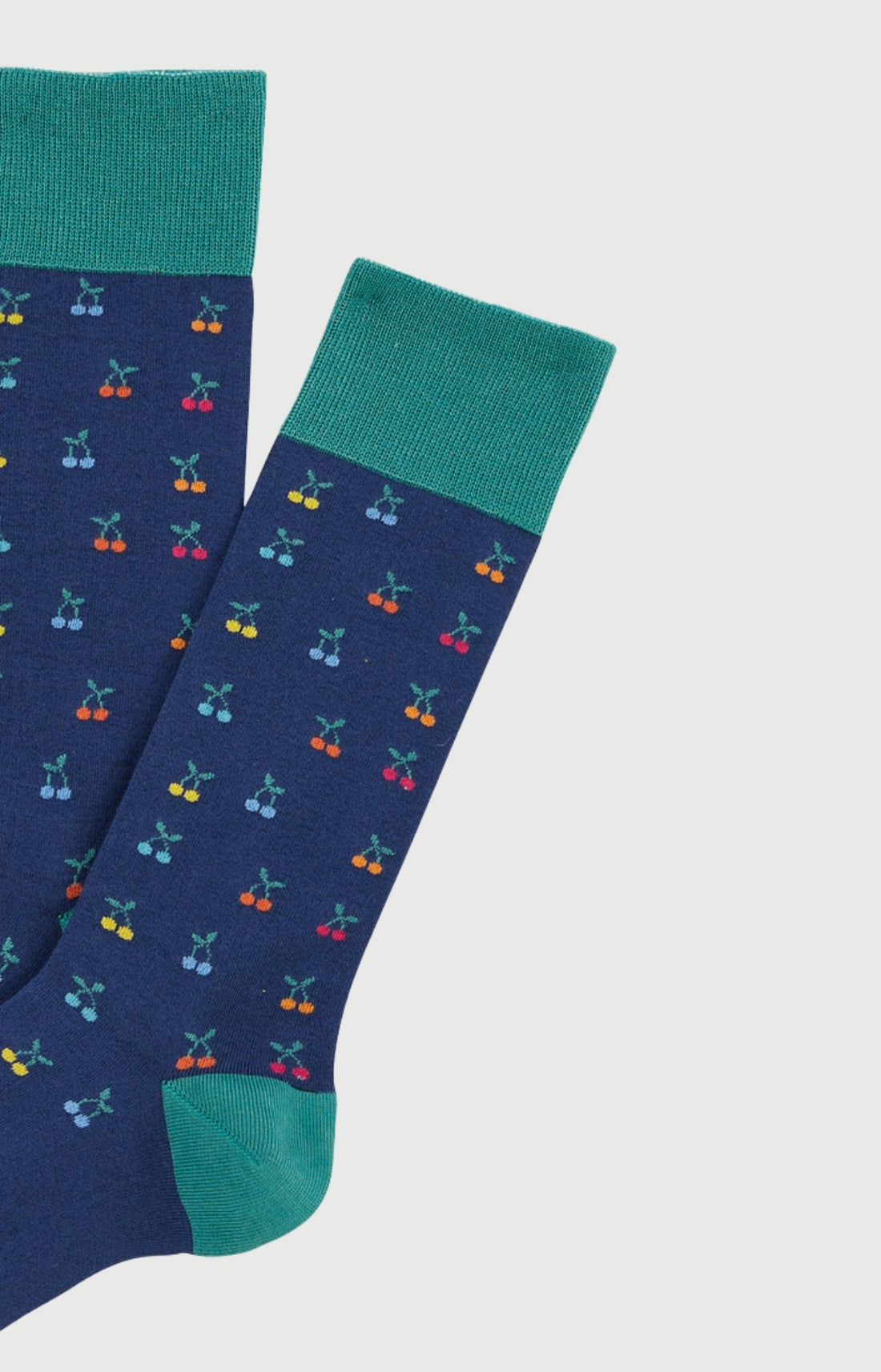 Chaussettes - Cerise Marine