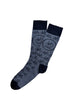 Chaussettes homme bleu vélo 1