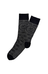 Chaussettes homme gris vélo 1