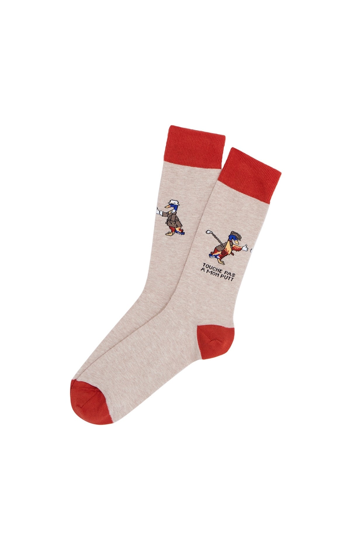 Chaussettes Homme Golf Beige 1