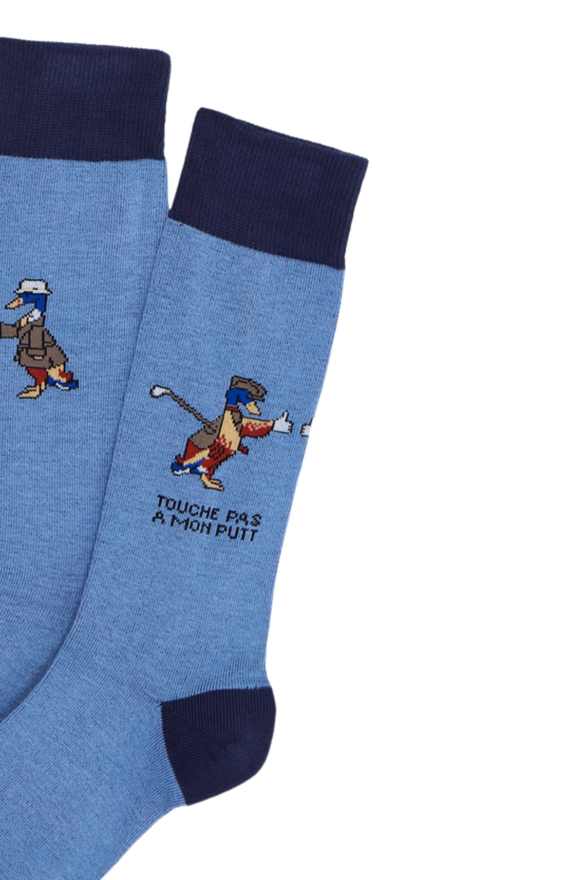 Chaussettes Homme Golf Bleu Jean 2