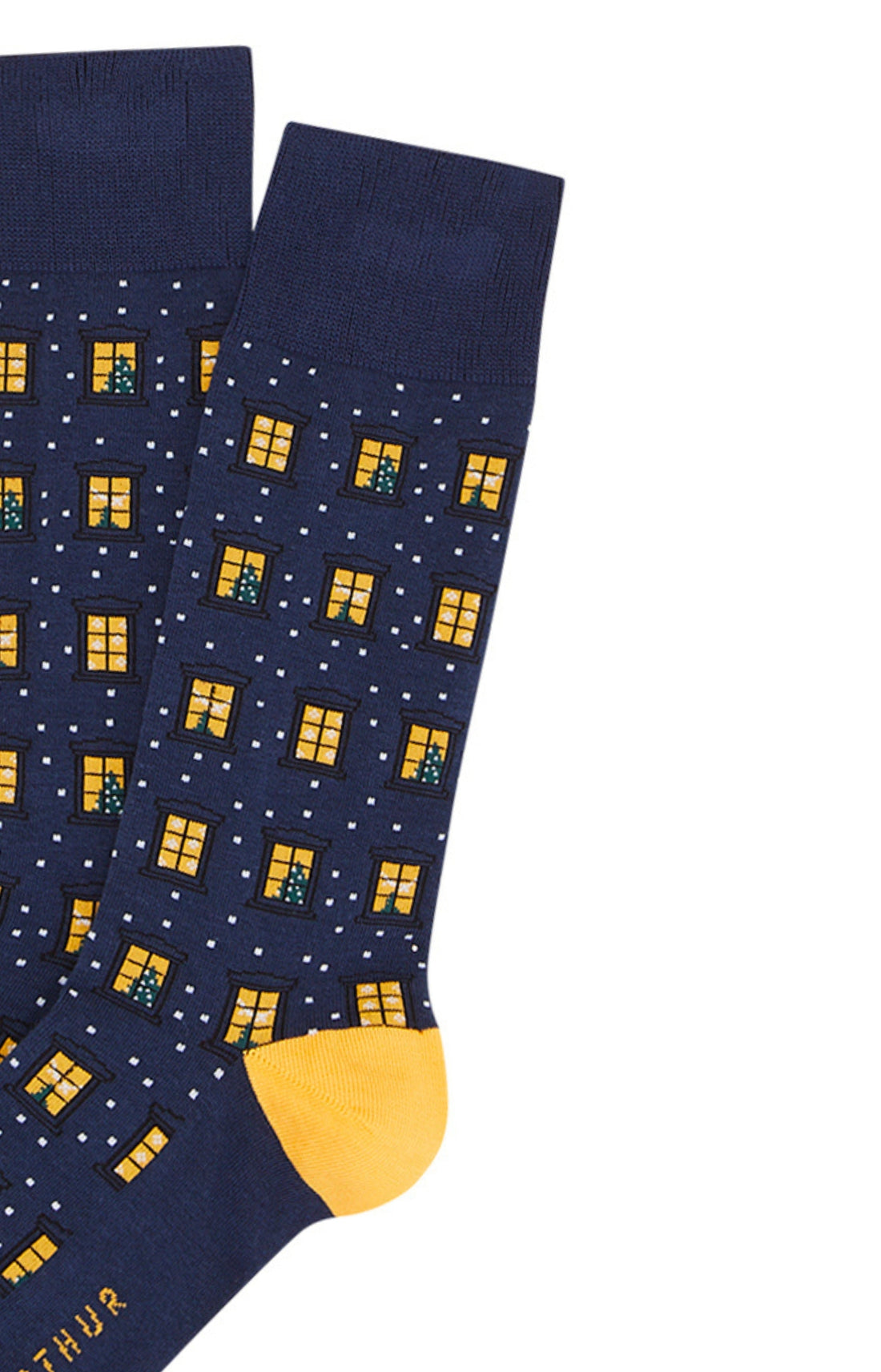 Chaussettes Homme Nuit de fête Marine 2