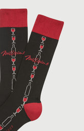 Chaussettes coton millésimé noir homme 2