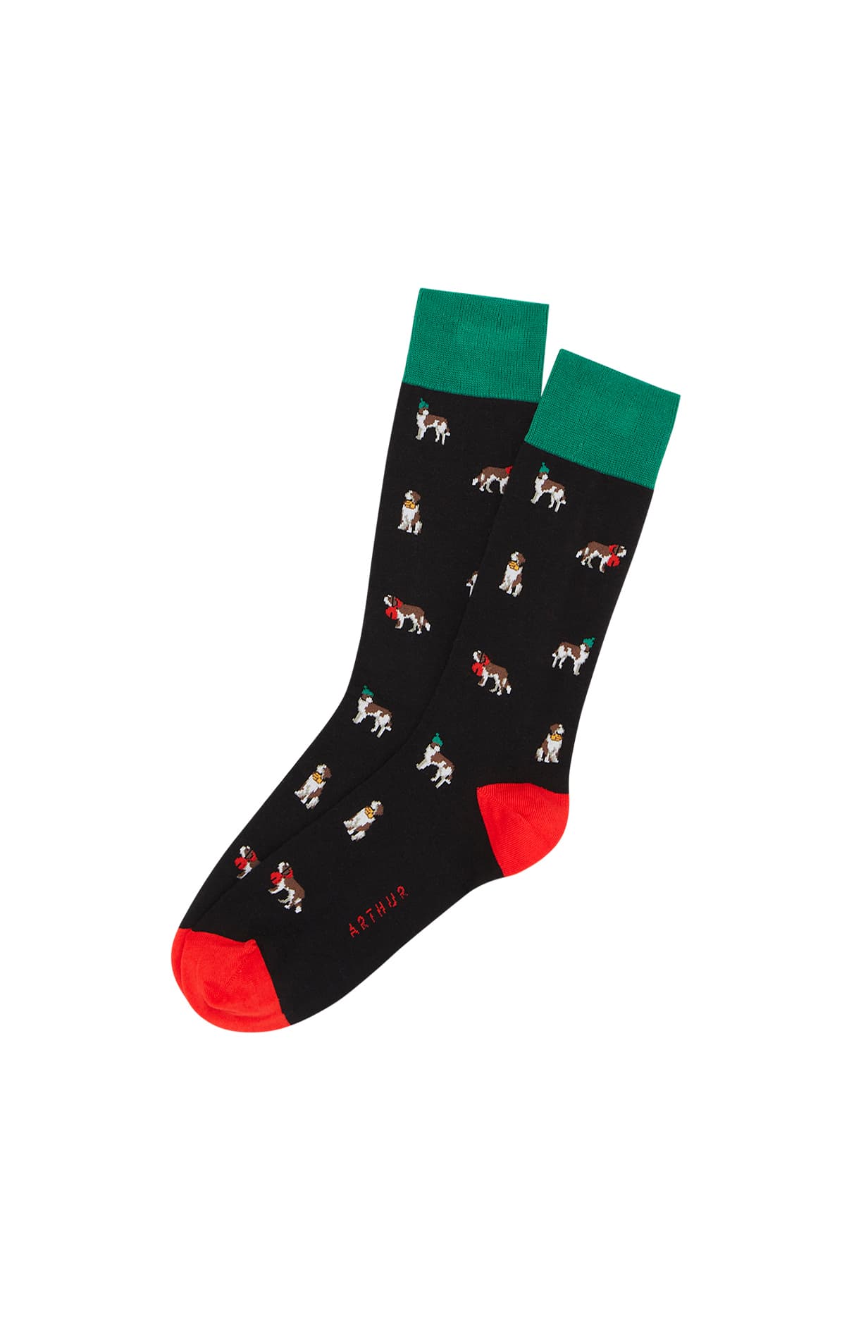 Chaussettes wouf Noir 1