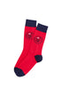Chaussettes Homme Descente de lit Rouge ROUGE 1