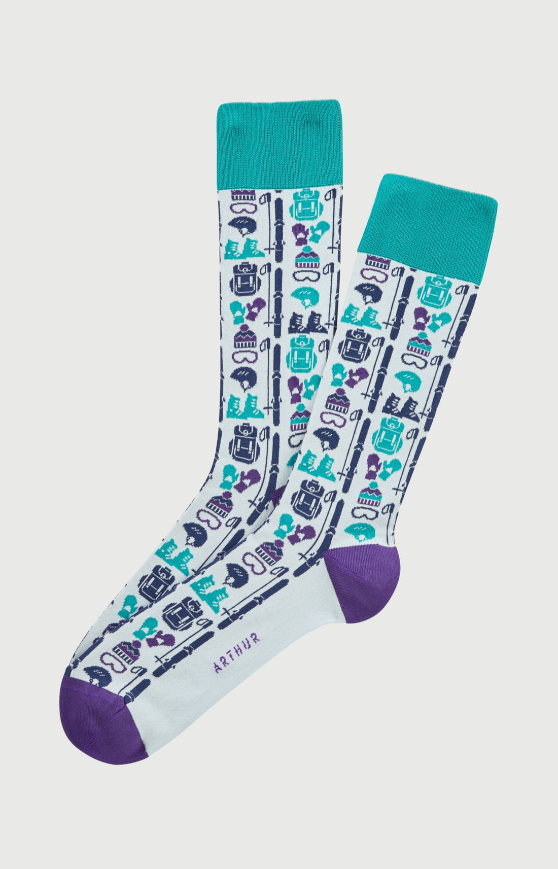 Chaussettes coton coup de moufle ice homme 1