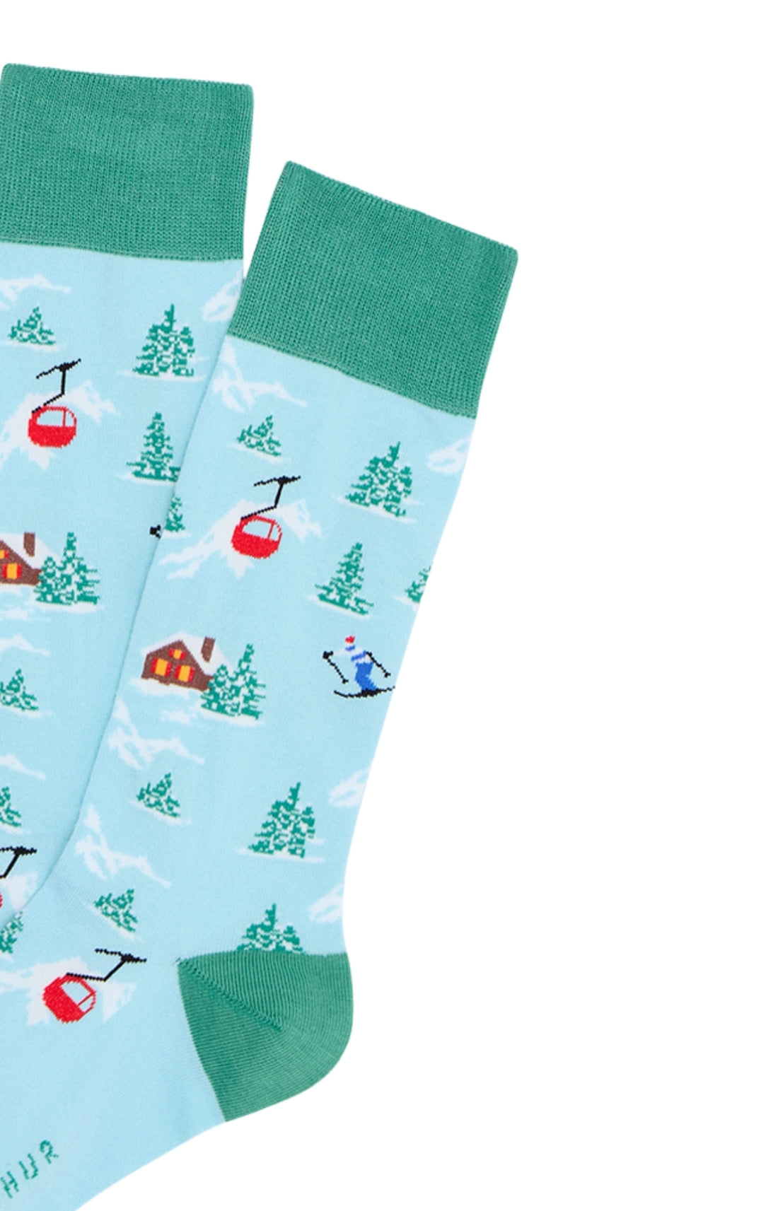 Chaussettes Homme Noël en altitude Lagon LAGON 2