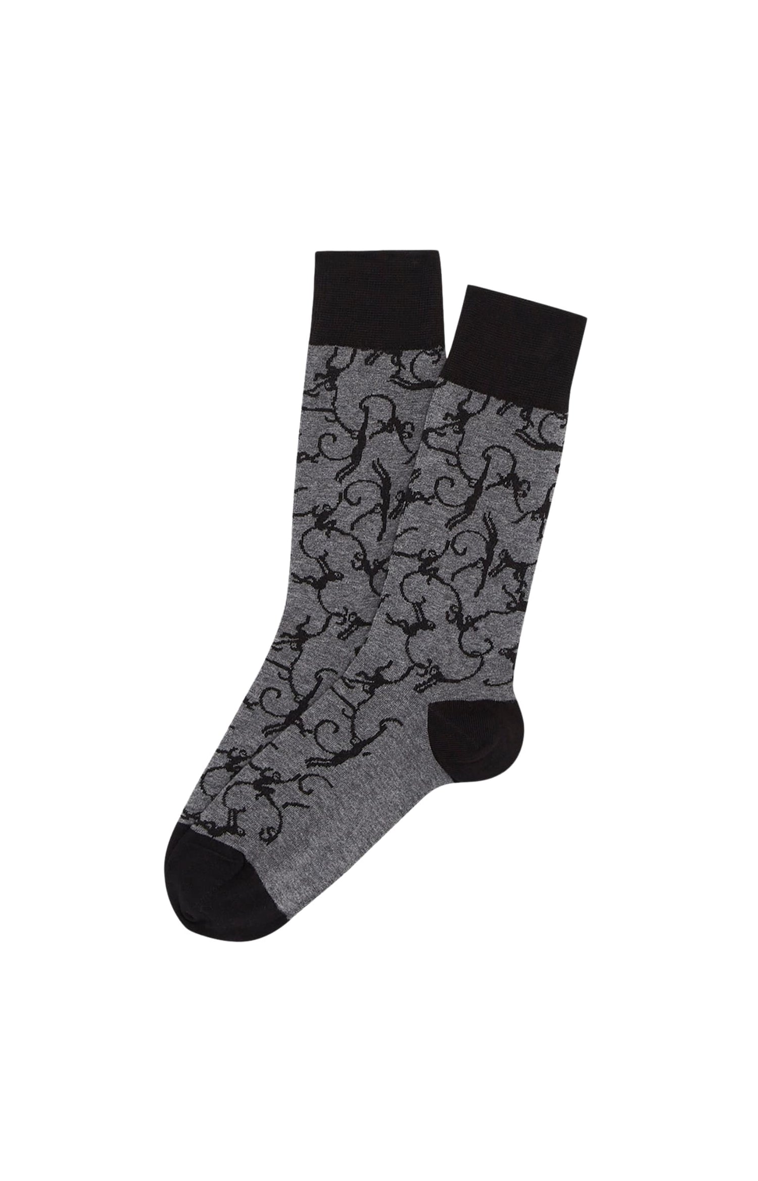 Chaussettes ouistiti Gris 1