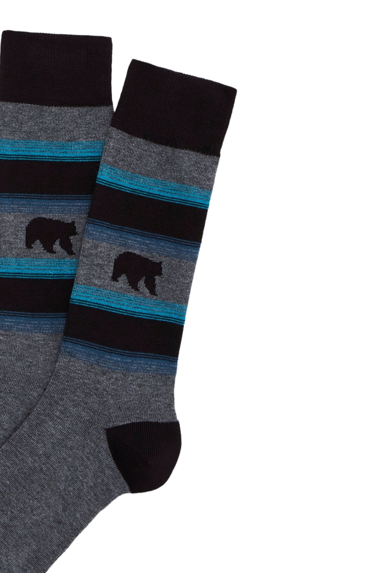 Chaussettes Homme Bear Noir NOIR 2