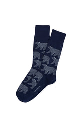 Chaussettes Homme Nuit polaire MARINE 1