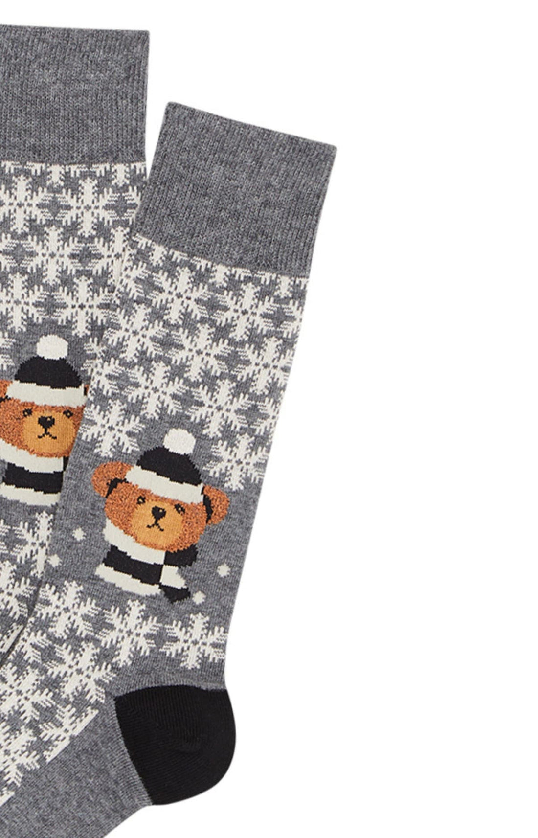 Chaussettes - Teddy Gris