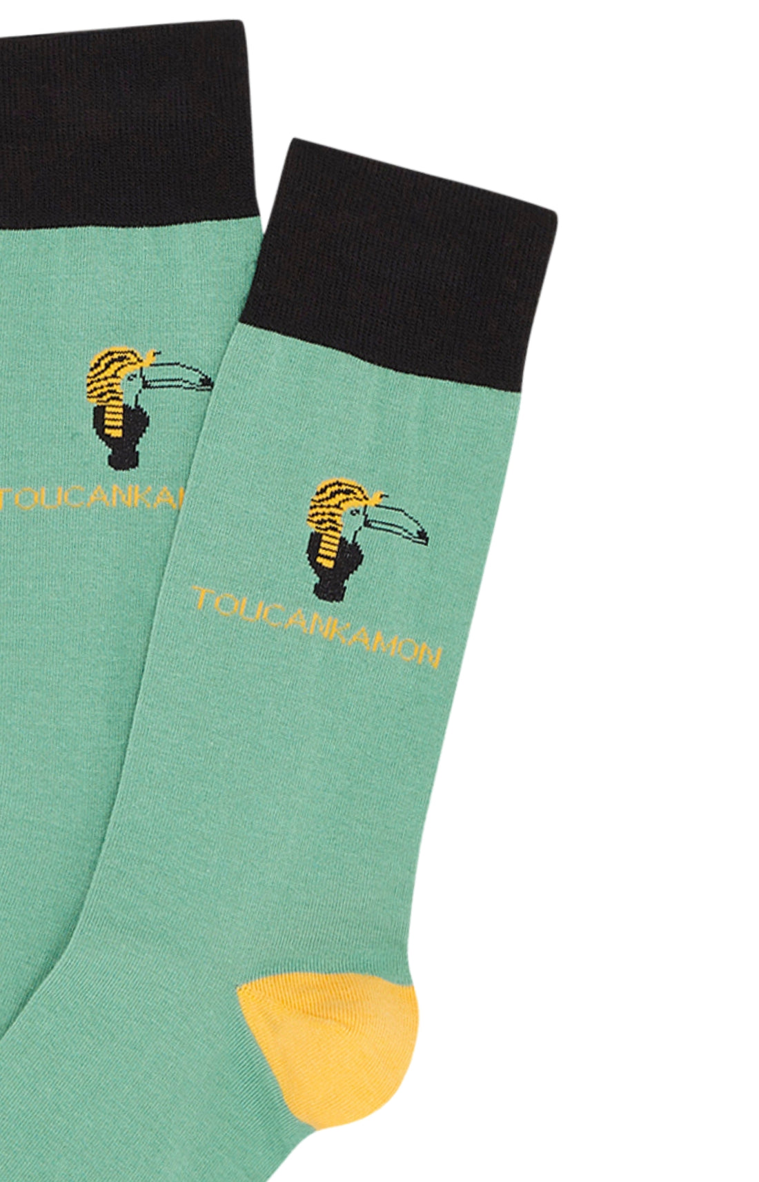 Chaussettes Homme Toucan Blanc et Ivoire et Beige et Marron 4