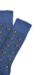 Chaussettes coton vache homme 2