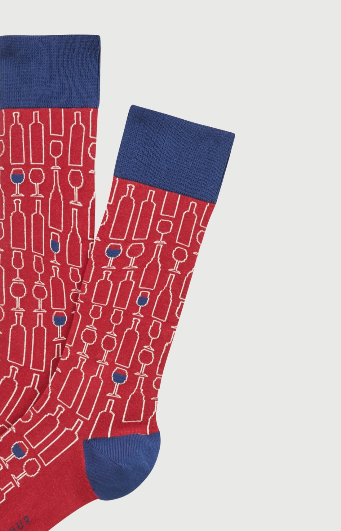 Chaussettes coton vins homme 2