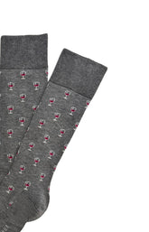 Chaussettes coton wine homme 2