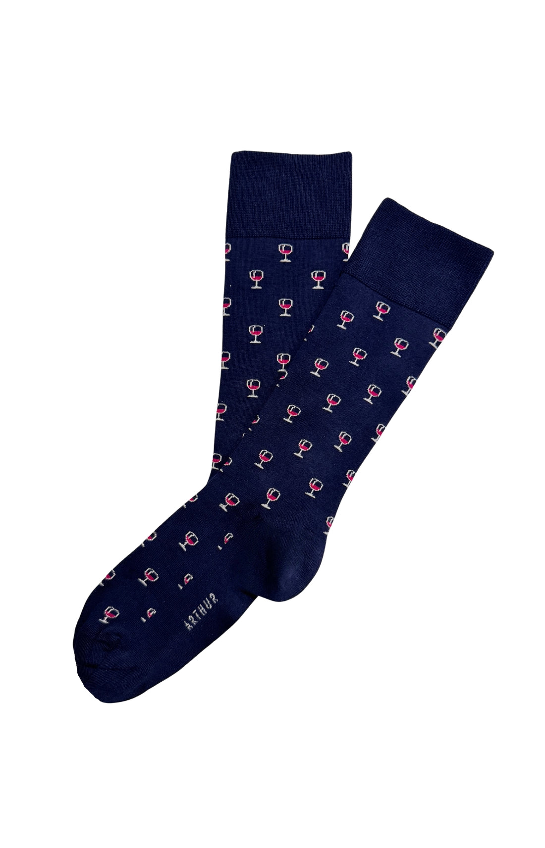 Chaussettes coton vin homme 1