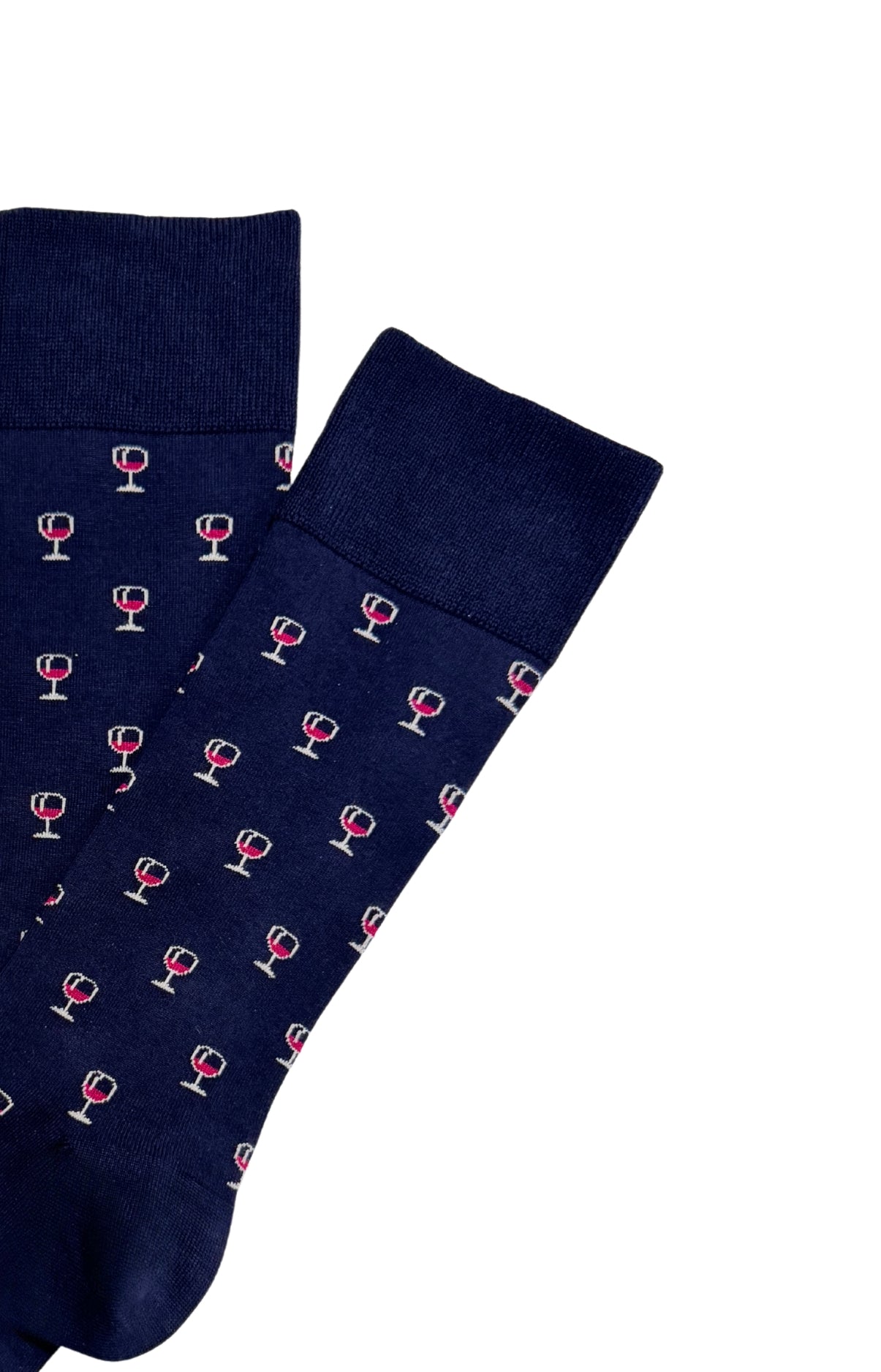 Chaussettes coton vin homme 2